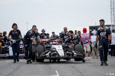 Horner ne sait pas si l’AlphaTauri à la sauce RB19 sera plus compétitive