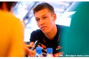 Kvyat : le petit qui monte, qui monte...