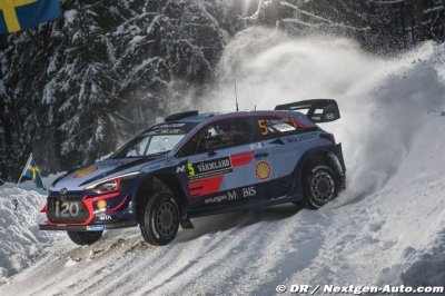 Suède, ES3-4&nbsp;: Neuville prend la tête de l’épreuve