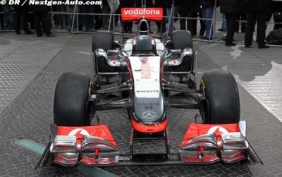 La McLaren MP4-26 entame ses essais à huis clos