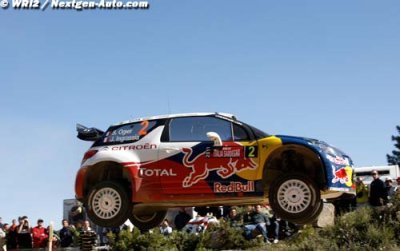 Loeb et Ogier en tête du Rallye de Finlande