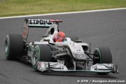 Schumacher n'aimait pas les critiques sur son retour en F1