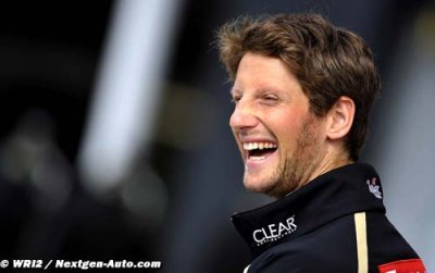Grosjean a peur des serpents