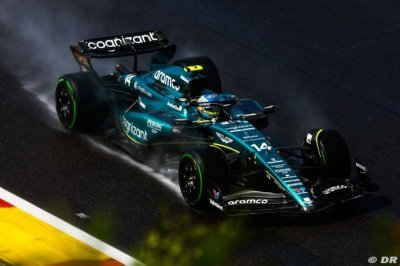 Alonso&nbsp;: Aston Martin F1 a ’compris certaines choses’ en Belgique