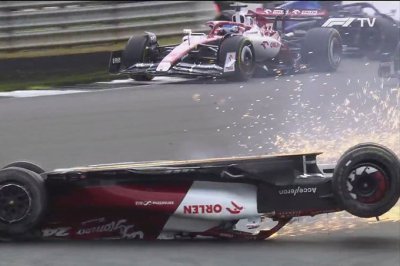 Pas de fractures pour Zhou, Albon transporté à l’hôpital