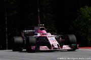 Force India : Perez en difficulté, Ocon voit beaucoup de marges d'amélioration