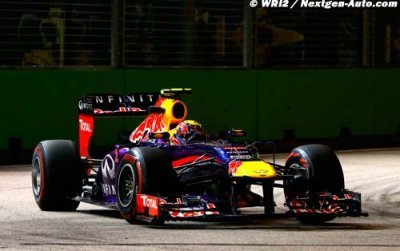 Mark Webber a du mal avec les pneus Pirelli