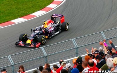 Red Bull moins compétitive que prévu selon Ricciardo