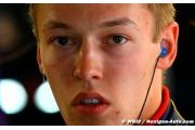 Kvyat se voit déjà en haut de l'affiche