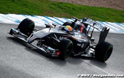 Sauber aura de grosses évolutions dès le test de Bahreïn