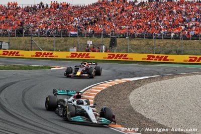 Mercedes F1 : Russell loue ’un rythme incroyable’ à Zandvoort