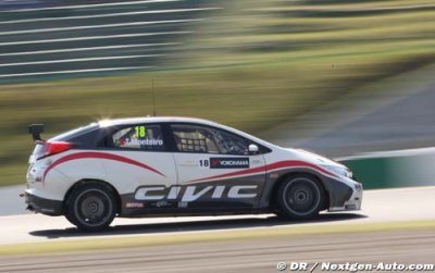 Tiago Monteiro covers over 1200km in the Honda Civic