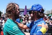 Vettel a une 'grande estime' pour Alonso en tant que compétiteur mais...