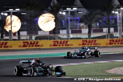 Bottas se plaint d’une monoplace différente de Hamilton