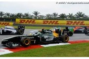 Un diffuseur soufflé type Red Bull pour Team Lotus