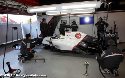 Sauber est mieux préparée que l’an passé