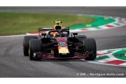 Red Bull ne peut rien faire face à Ferrari et Mercedes à Monza