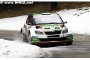 IRC heroes dominate Austrian snow rally