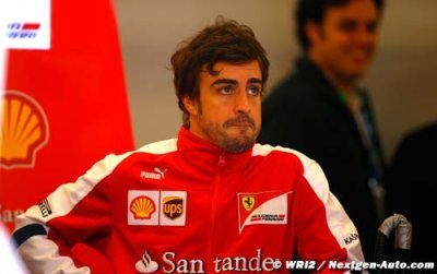 Alonso a encore des douleurs au dos