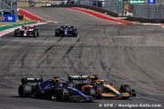 Albon salue la retenue des commissaires à Austin