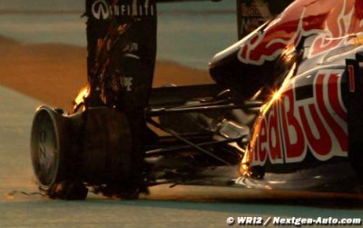 Tyre failure ruled out as cause of Vettel deflation