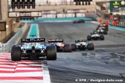 La FIA valide le calendrier définitif de la F1 pour 2022
