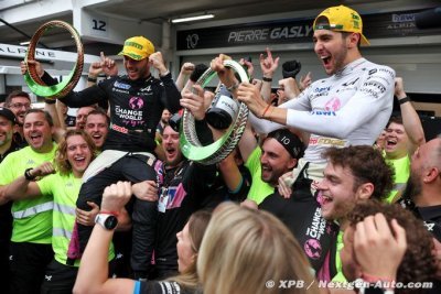 Briatore salue un résultat qui vaut 30 millions d’euros pour Alpine F1