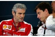 Wolff et Arrivabene contre une Formule 1 à deux moteurs