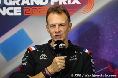 Rossi et le plan sur 100 GP d’Alpine F1&nbsp;: Nous sommes satisfaits de nos progrès