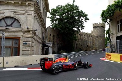 Max Verstappen veut bien figurer dans les rues étroites de Bakou