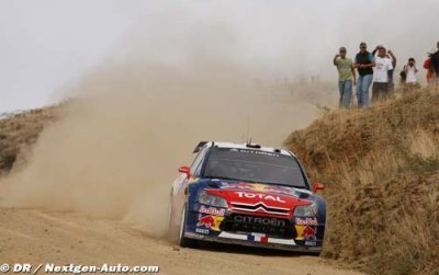 Battle in the desert for the Citroën C4 WRCs