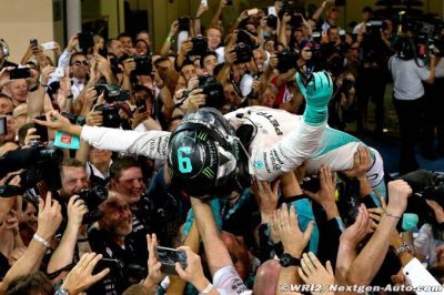 Rosberg n’a pas été tranquille à Abu Dhabi