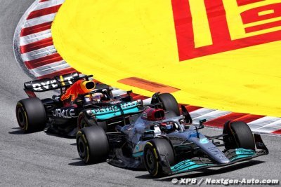 Russell a ’tout donné’ face aux Red Bull et signe un podium