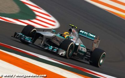 Deux fêlures trouvées dans le châssis de Lewis Hamilton