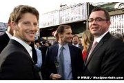 Boullier est surpris par les progrès de Grosjean