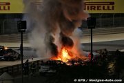Vidéos - Les vidéos du crash de Grosjean au Grand Prix F1 de Bahreïn