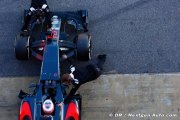 Button vit un week-end difficile