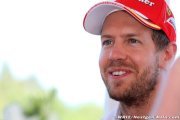 Vettel consacre toute son énergie à gagner avec Ferrari