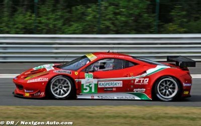 Bahrain&nbsp;: Toni Vilander retrouve la Ferrari/AF Corse