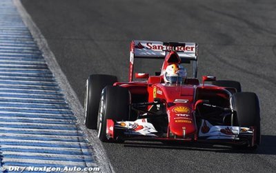 Jerez, day 2: Vettel keeps Ferrari on top on day two in Jerez