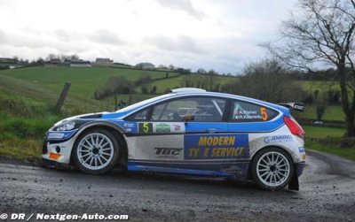 Fisher satisfait de son rythme au rallye d’Irlande