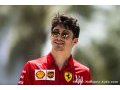 Ferrari 'en colère' après avoir appris le saut en parachute de Leclerc
