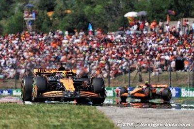 McLaren F1&nbsp;: Piastri réalise ’un rêve d’enfant’, Norris joue l’apaisement