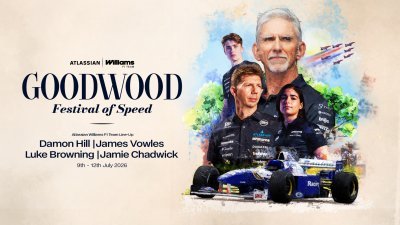 Pour les 30 ans de son titre, Hill retrouvera sa FW18 à Goodwood