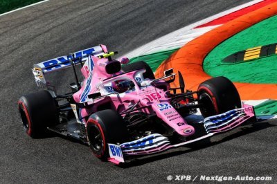 Racing Point progresse avec un faible appui à Monza
