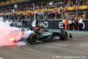 De l'amour et un happy end : Hamilton et Mercedes F1 se disent au revoir