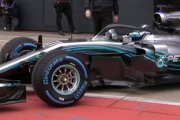 Mercedes dévoile les premières images de sa W09 en piste