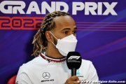 Hamilton promet d'être 'plus agressif' en piste cette année