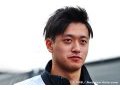 Zhou not worried about losing F1 seat