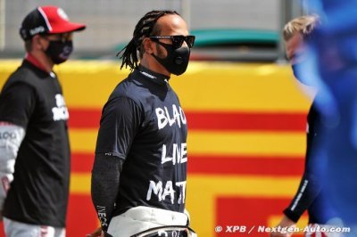 Wolff&nbsp;: ’Difficile de se mettre à la place’ de Hamilton face au racisme